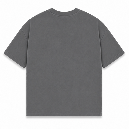Solid oversized tshirt / Silver