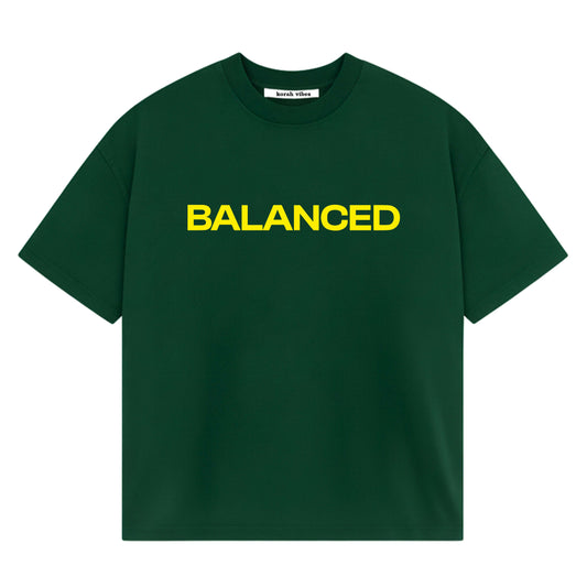Drop Tshirt / BALANCED GREEN