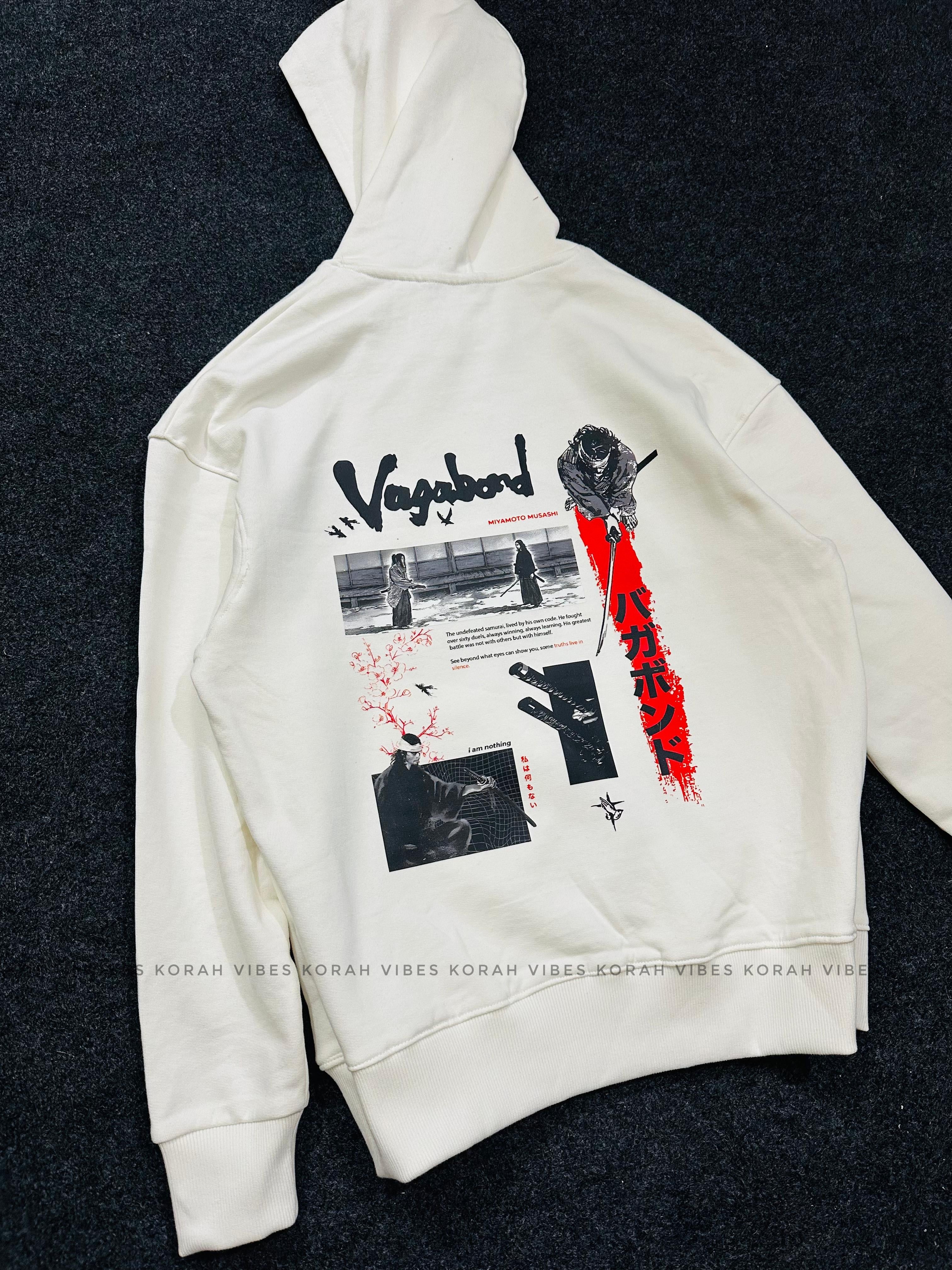 VAGABOND WHITE PREMIUM HOODIE
