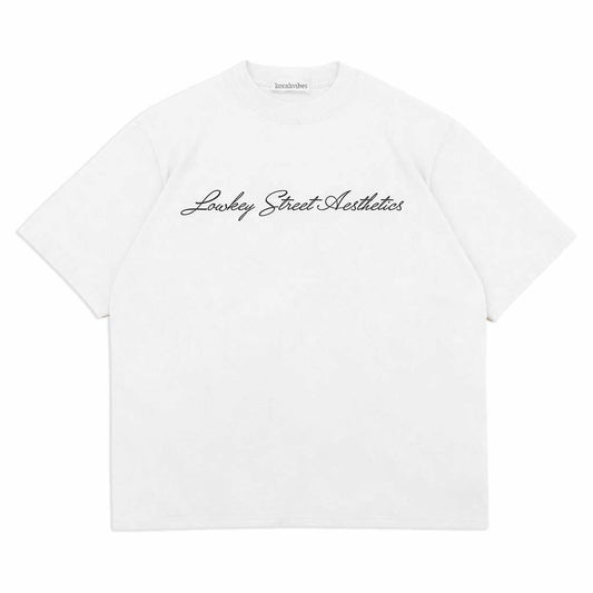 LOWKEY EDDITION OFF WHITE OVERSIZED TEES