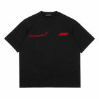 FORMULA 1  BLACK PREMIUM DROPSHOULDER TEES