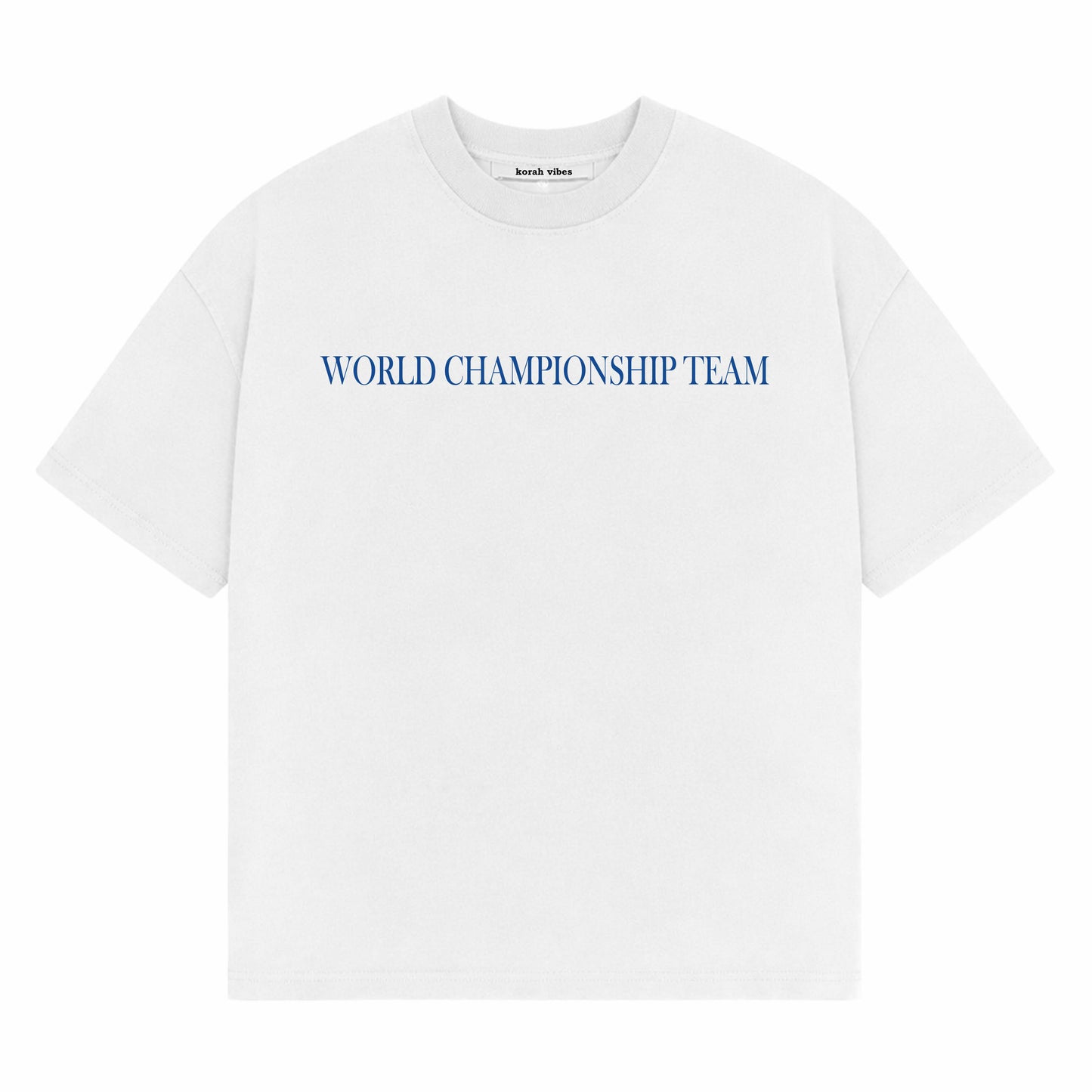 Drop Tshirt / World Championship Team