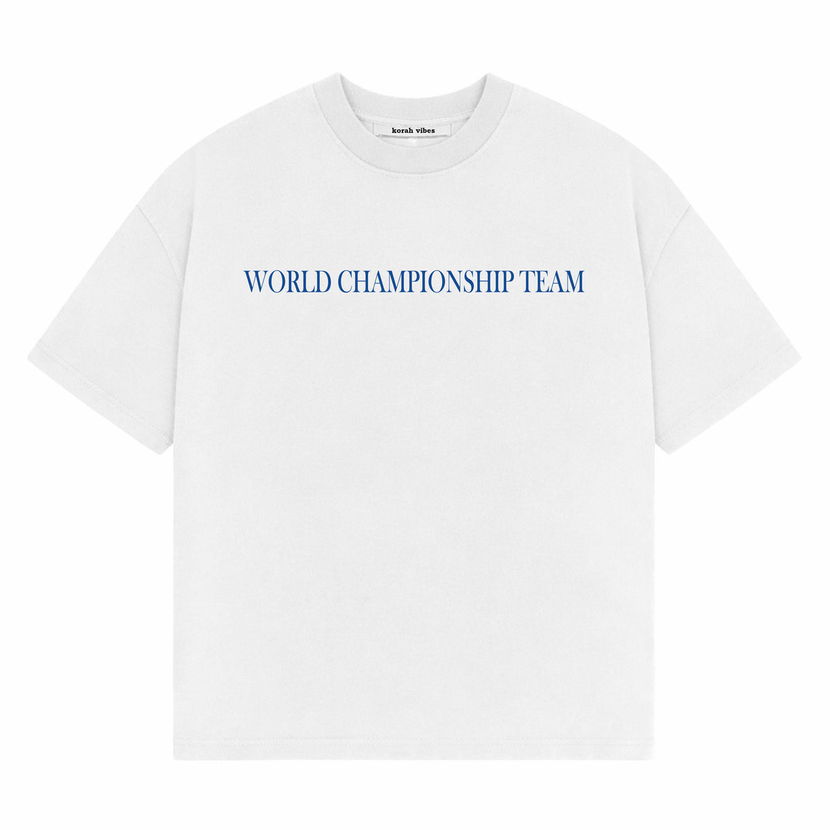 Drop Tshirt / World Championship Team