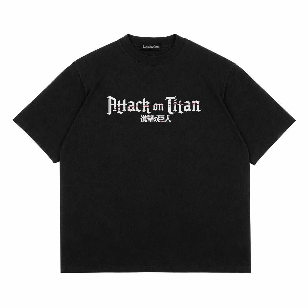 Drop Tshirt / attack on titan