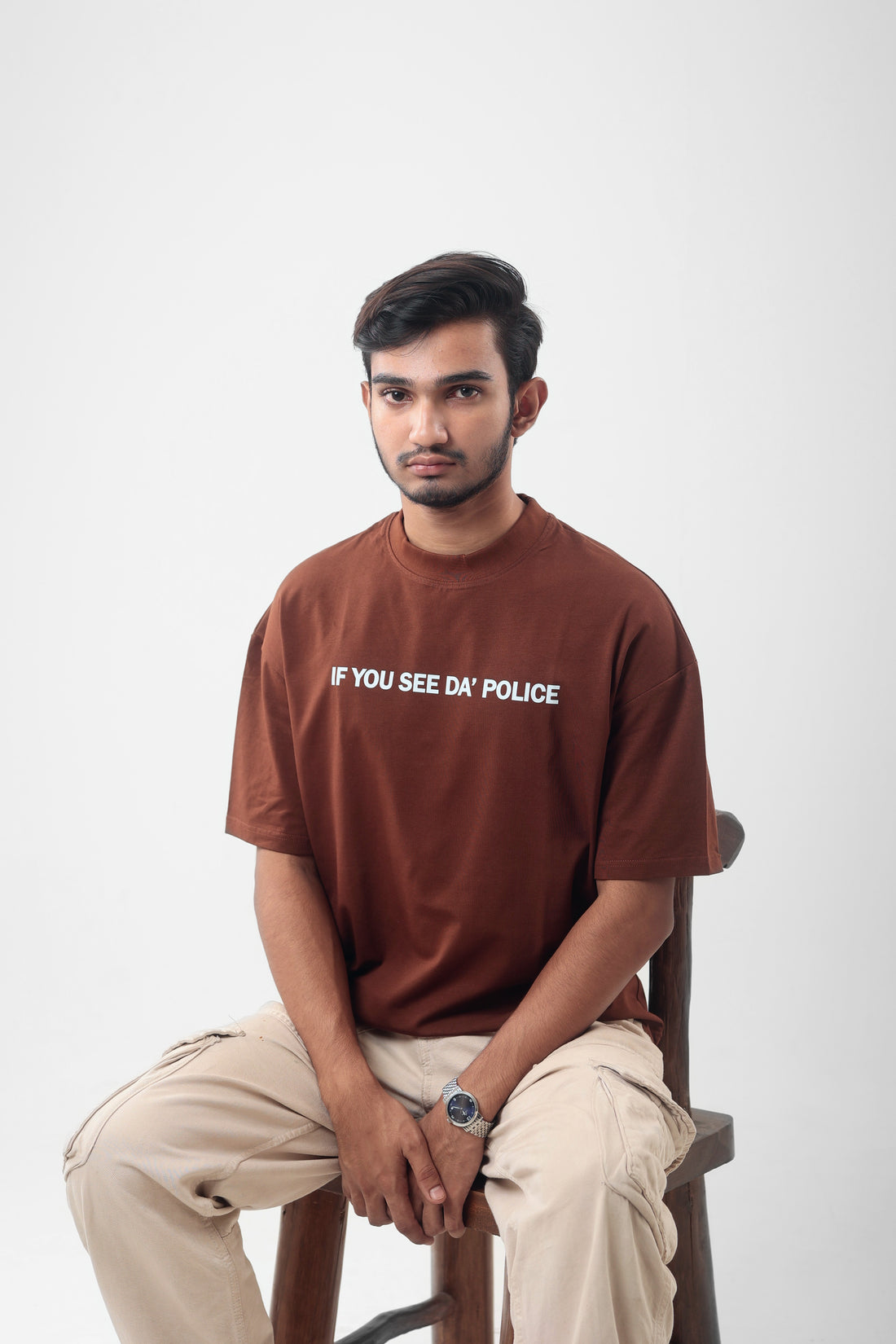 Drop Tshirt / IF YOU SEE THE POLICE