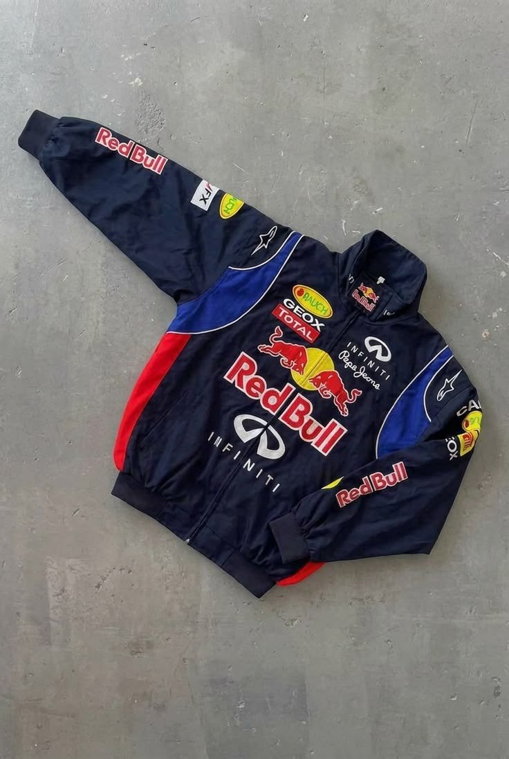 Red Bull Racing Vintage Jacket Retro F1 Team ( pre order )