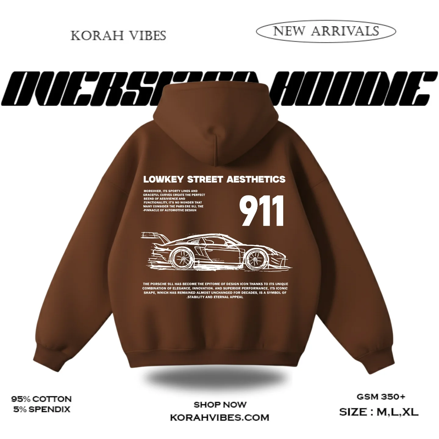 COFFEE LOYKEY PREMIUM HOODIE