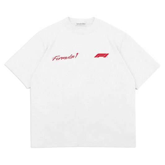 F1 PREMIUM OVERSIZED OFF WHITE TEES