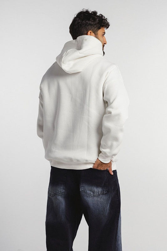 PREMIUM OFF WHITE OVERSIZED HOODIE