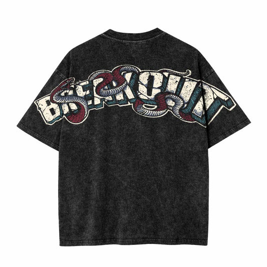 BREAKOUT ACID WASH OVERSIZED TEE