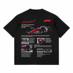 FORMULA 1  BLACK PREMIUM DROPSHOULDER TEES