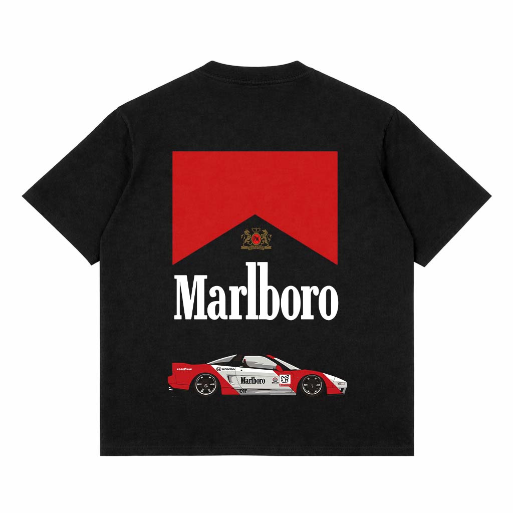 MARLBORO DROP TEE BLACK