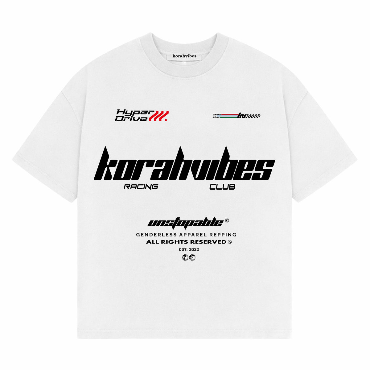 Drop Tshirt / KORAHVIBES X RACING