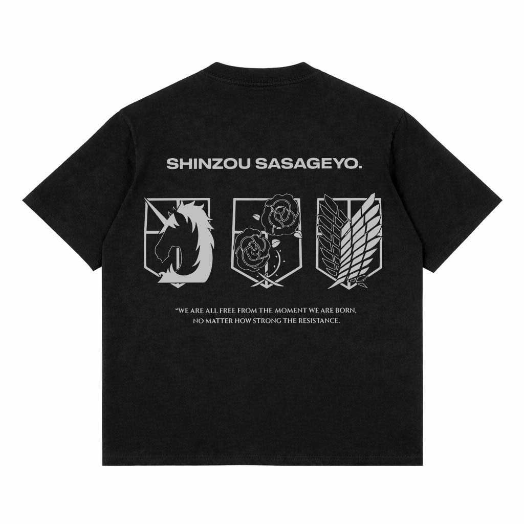 Drop Tshirt / SHINZOU SASAGEY