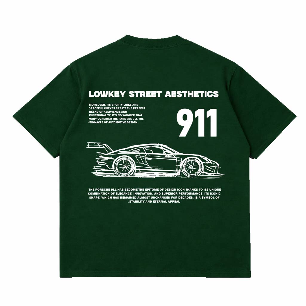 LOYKEY OVERSIZED TEE GREEN
