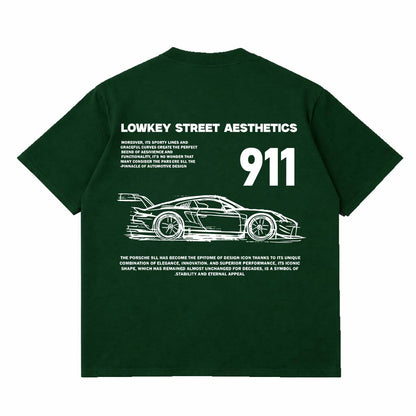 LOYKEY OVERSIZED TEE GREEN