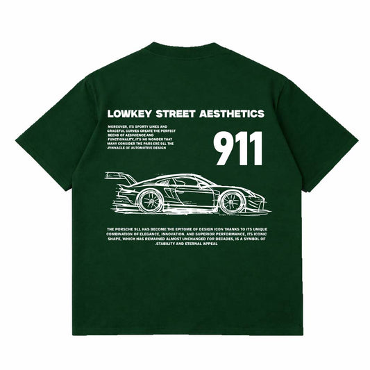 LOYKEY OVERSIZED TEE GREEN