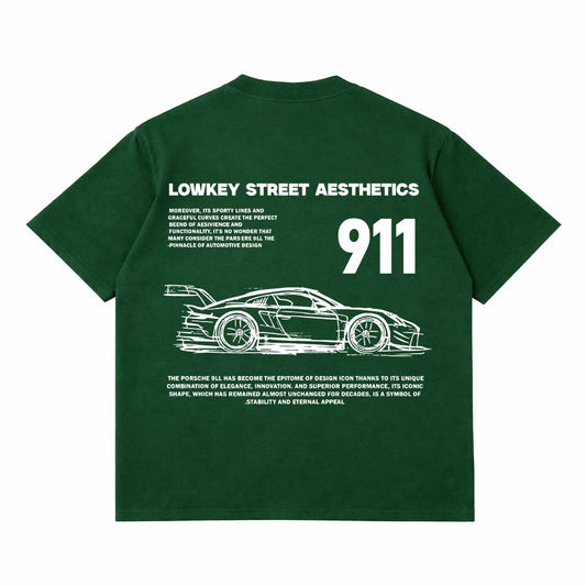 LOYKEY DROP TEE l BLACK l GREEN l OFF WHITE