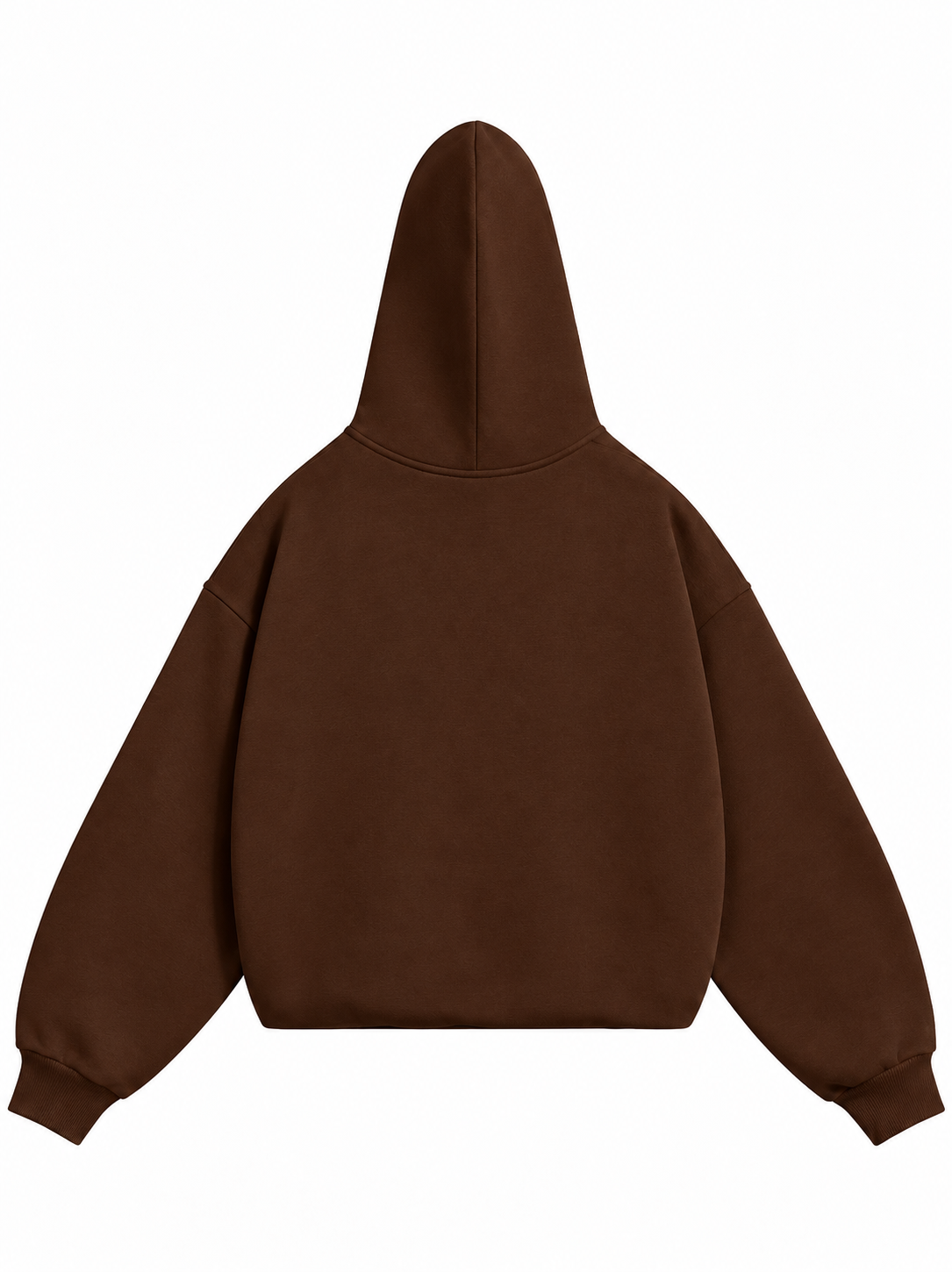 PREMIUM COFFE SOLID ESSENTIAL HOODIE.