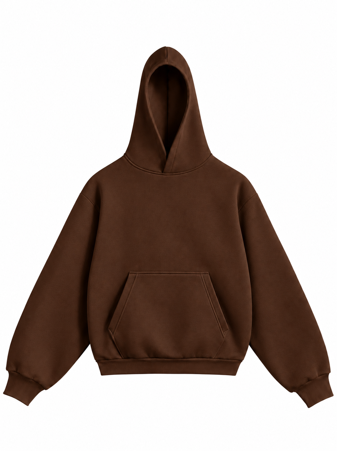 PREMIUM COFFE SOLID ESSENTIAL HOODIE.