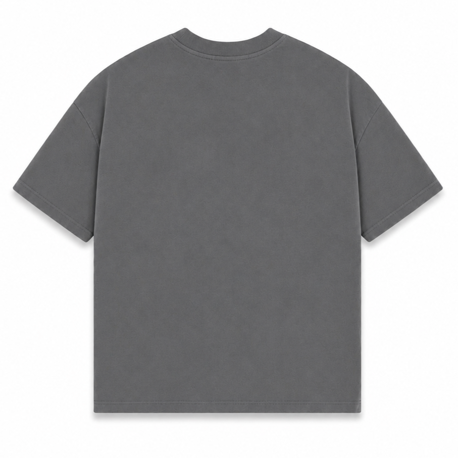 Solid oversized tshirt / Silver