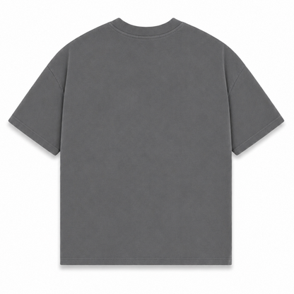 Solid oversized tshirt / Silver