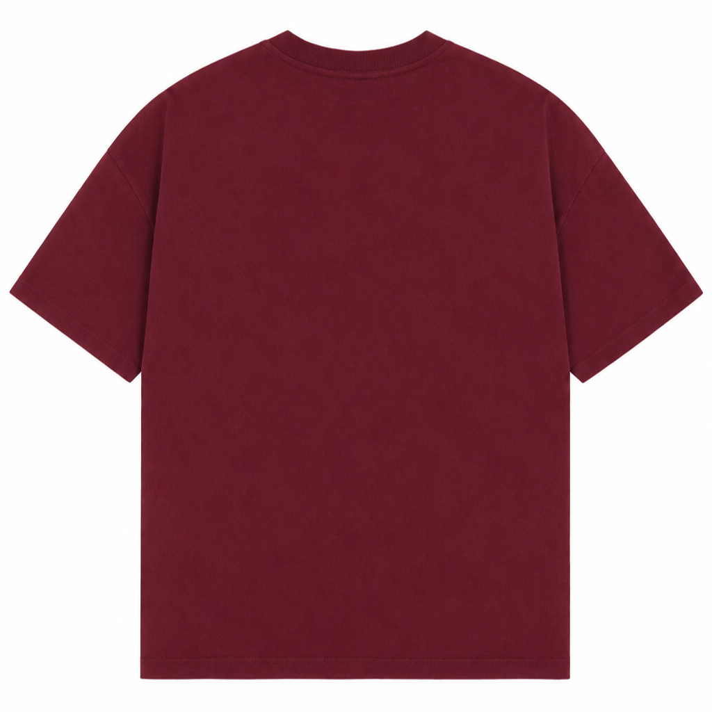 Solid oversized tshirt / Marron