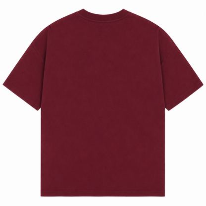 Solid oversized tshirt / Marron