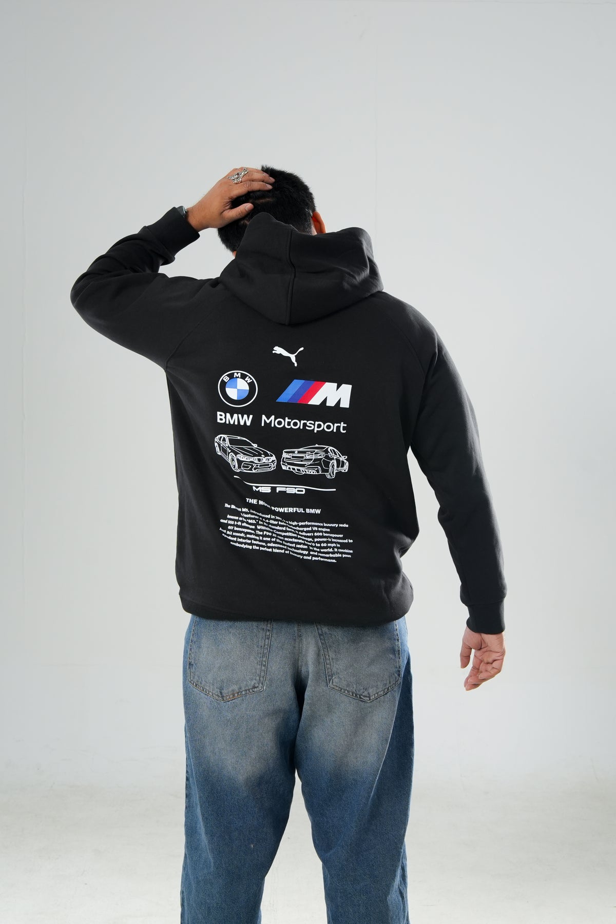 BMW MOTOSPORT EDDITION PREMIUM OVERSIZED HOODIE