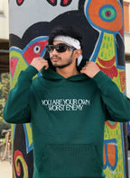 SABOTAGE PREMIUM OVERSIZED GREEN HOODIE