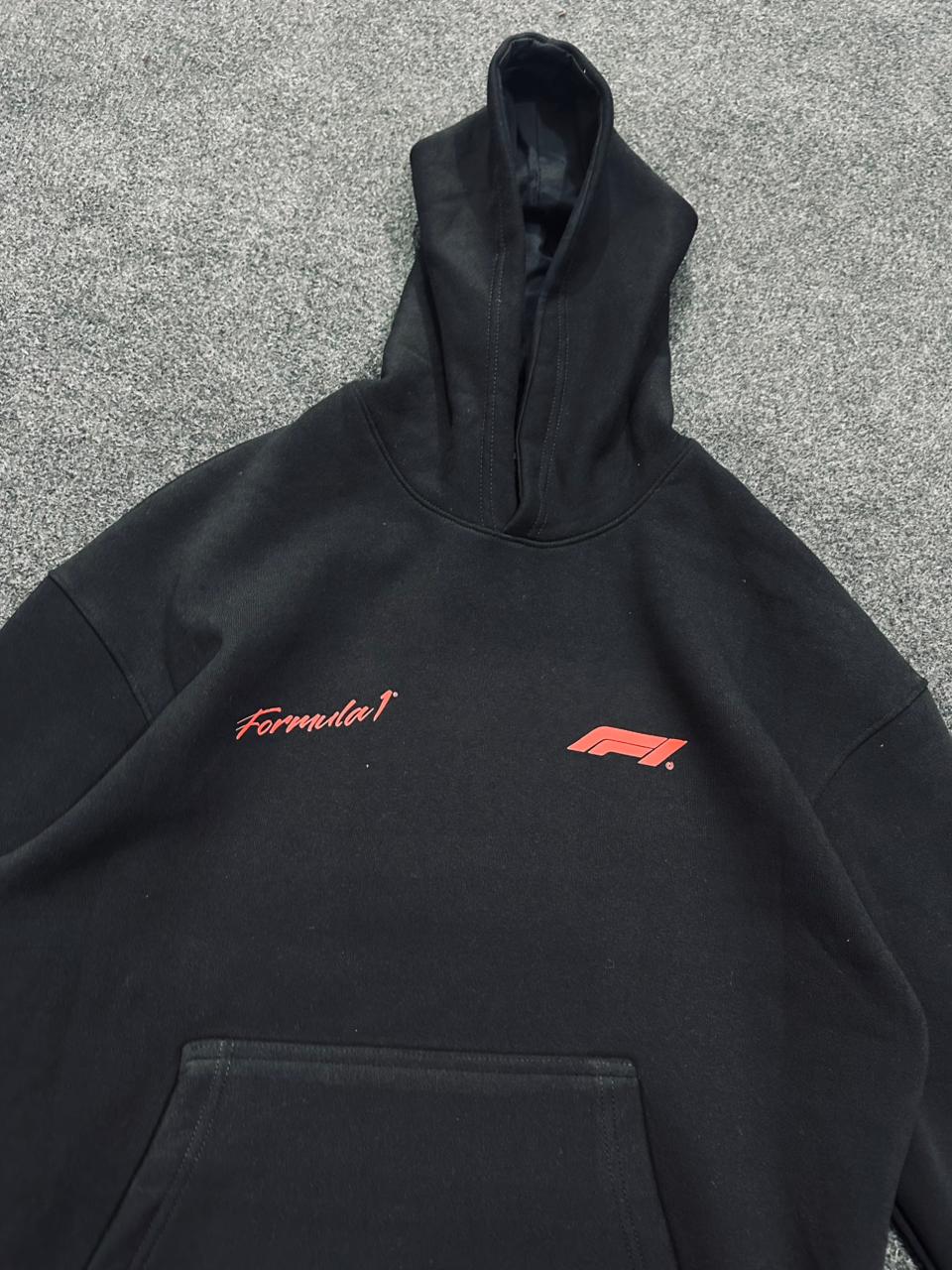 F1 PREMIUM OVERSIZED BLACK  HOODIE