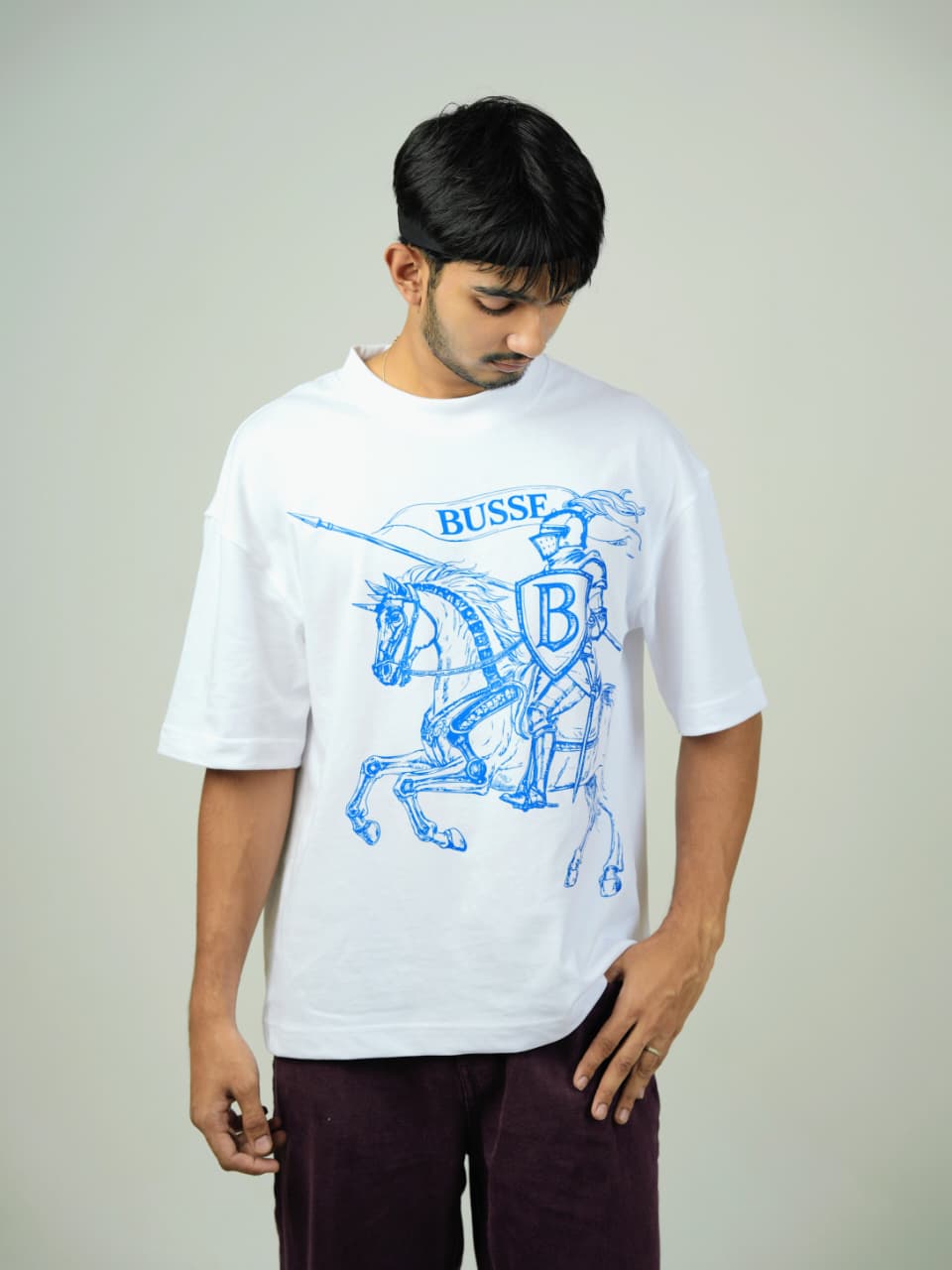 Drop Tshirt / BUSSF WHITE