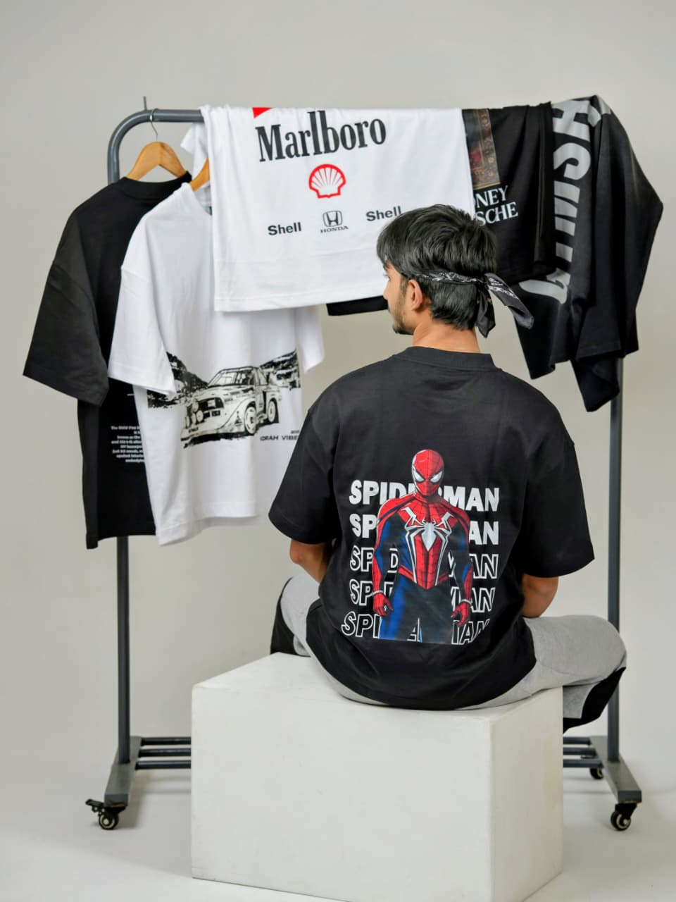 Drop Tshirt / spiderman