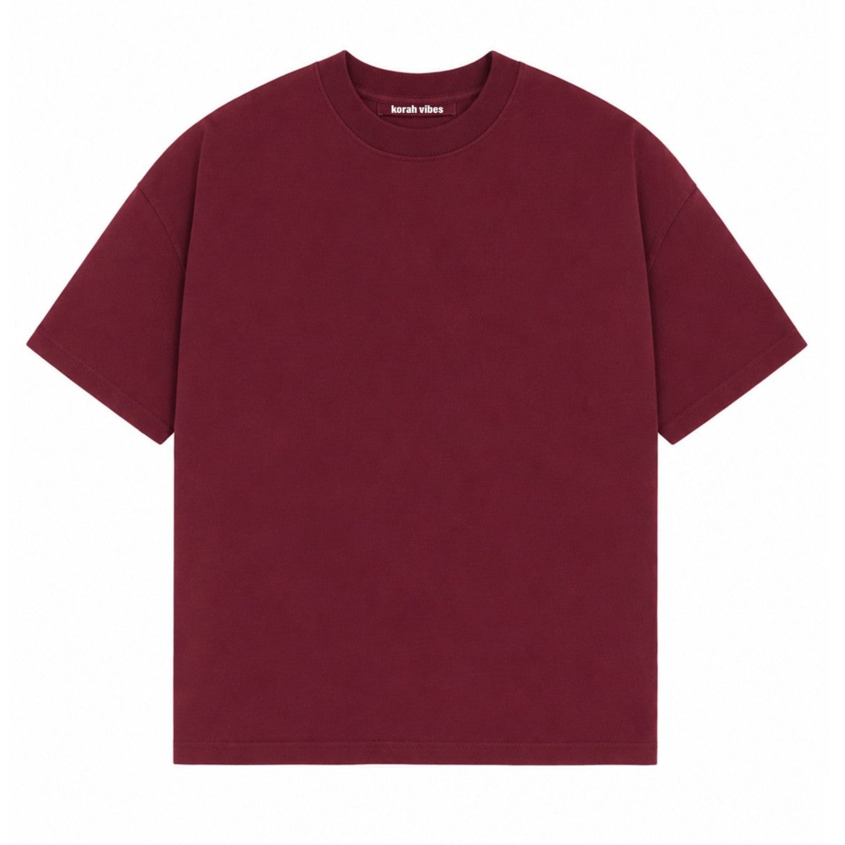 Solid oversized tshirt / Marron