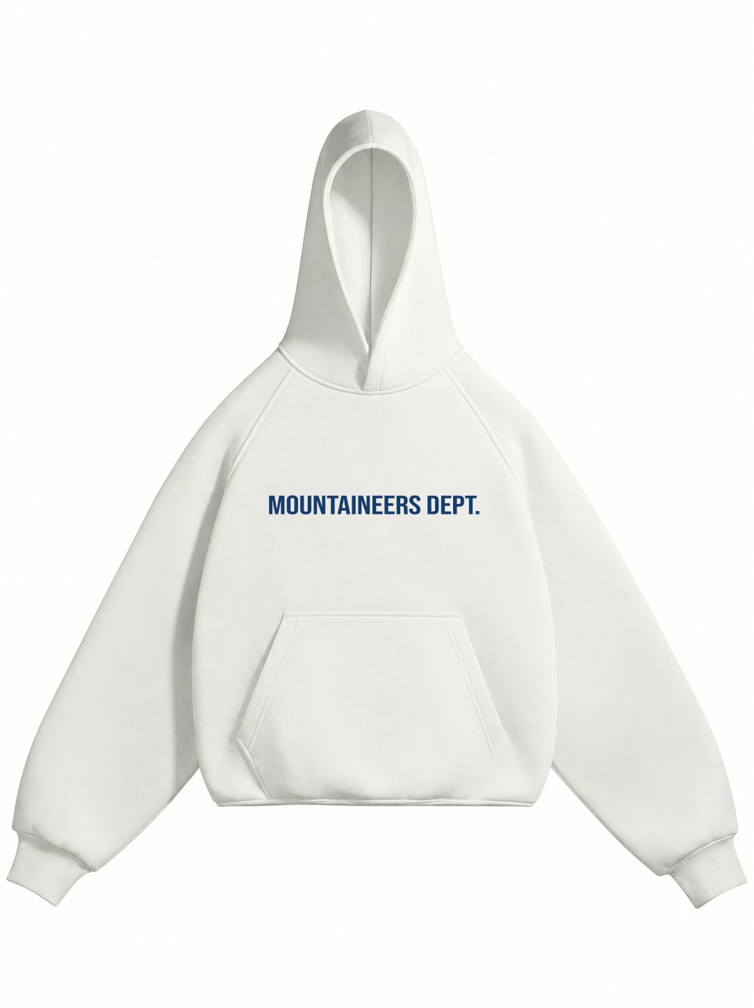 MOUNTAINEERS PREMIUM OVERSIZED OFF-WHITE HOODIE
