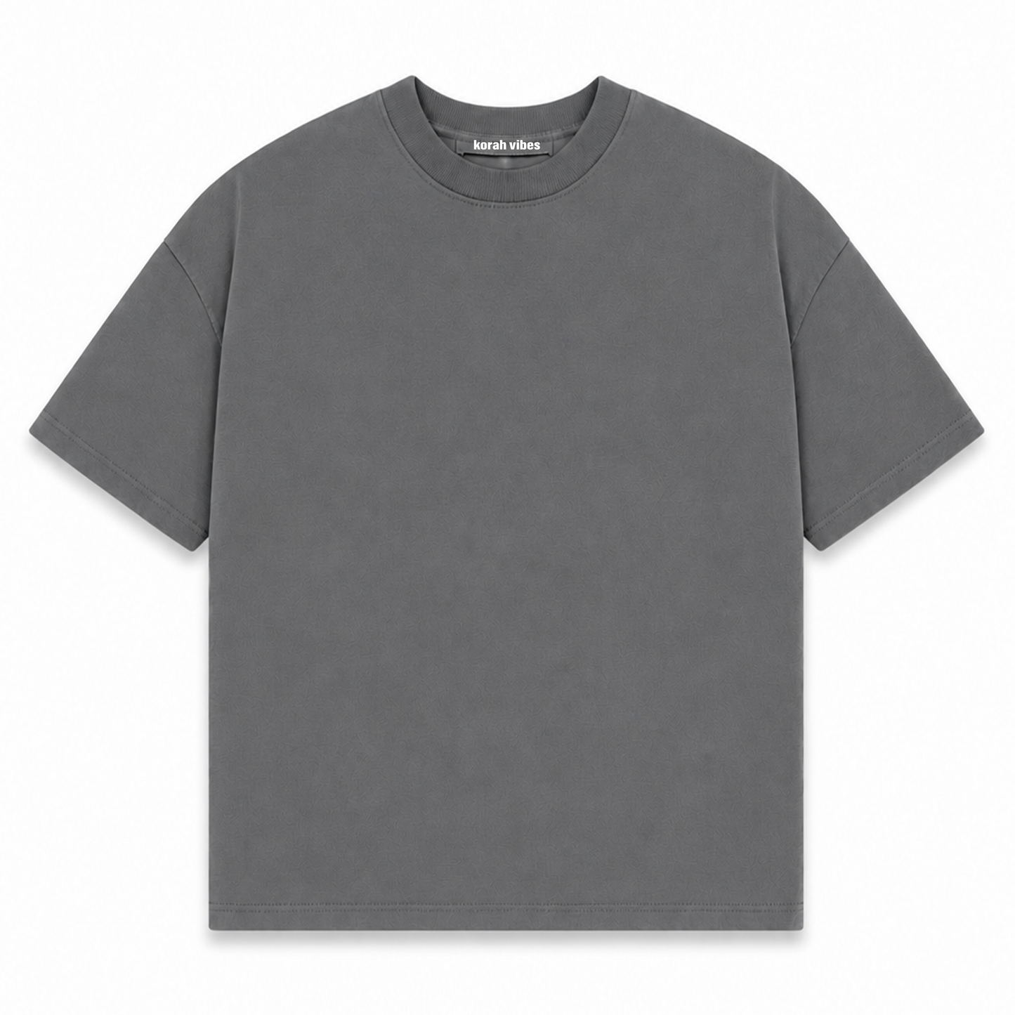 Solid oversized tshirt / Silver