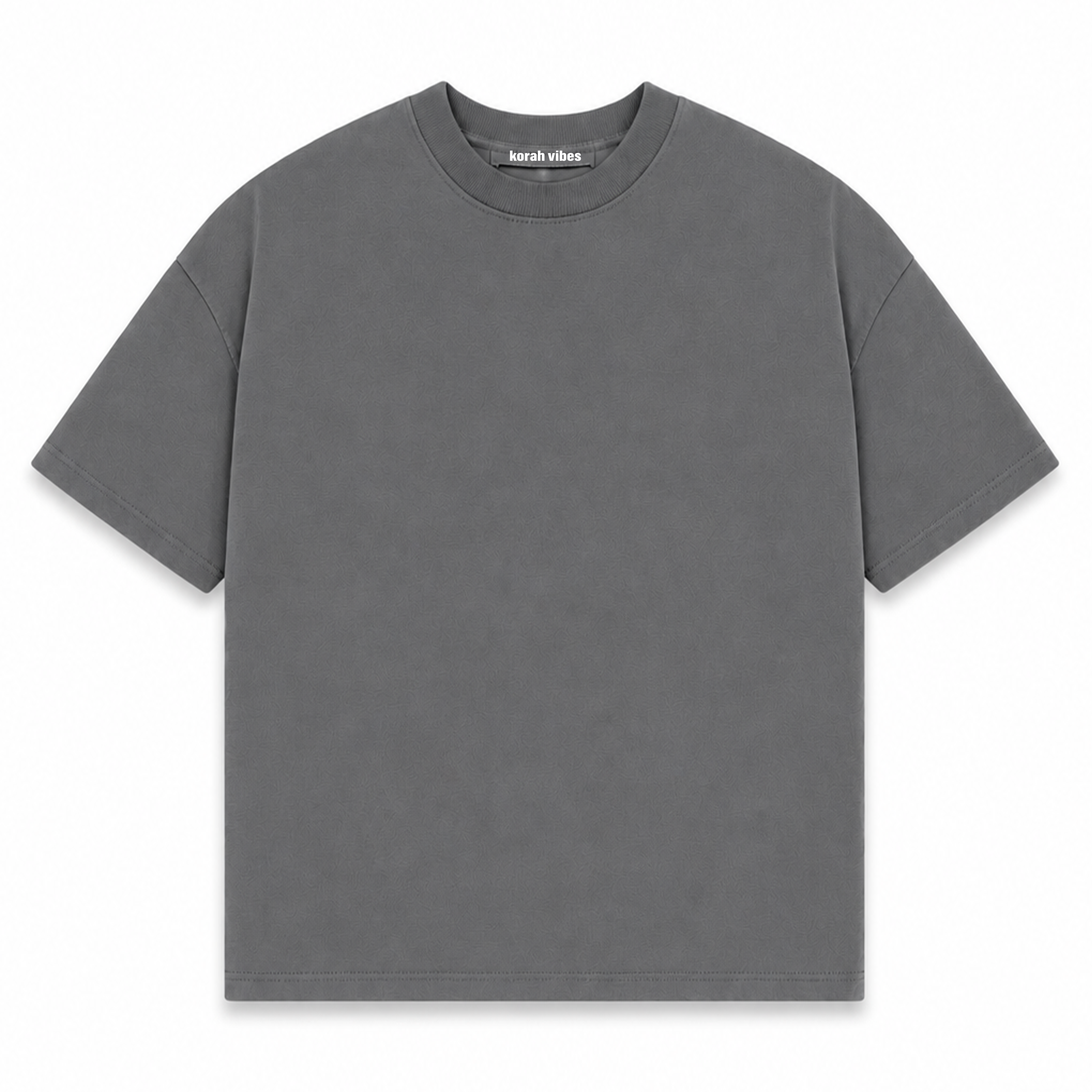 Solid oversized tshirt / Silver