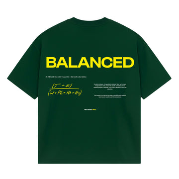 Drop Tshirt / BALANCED GREEN