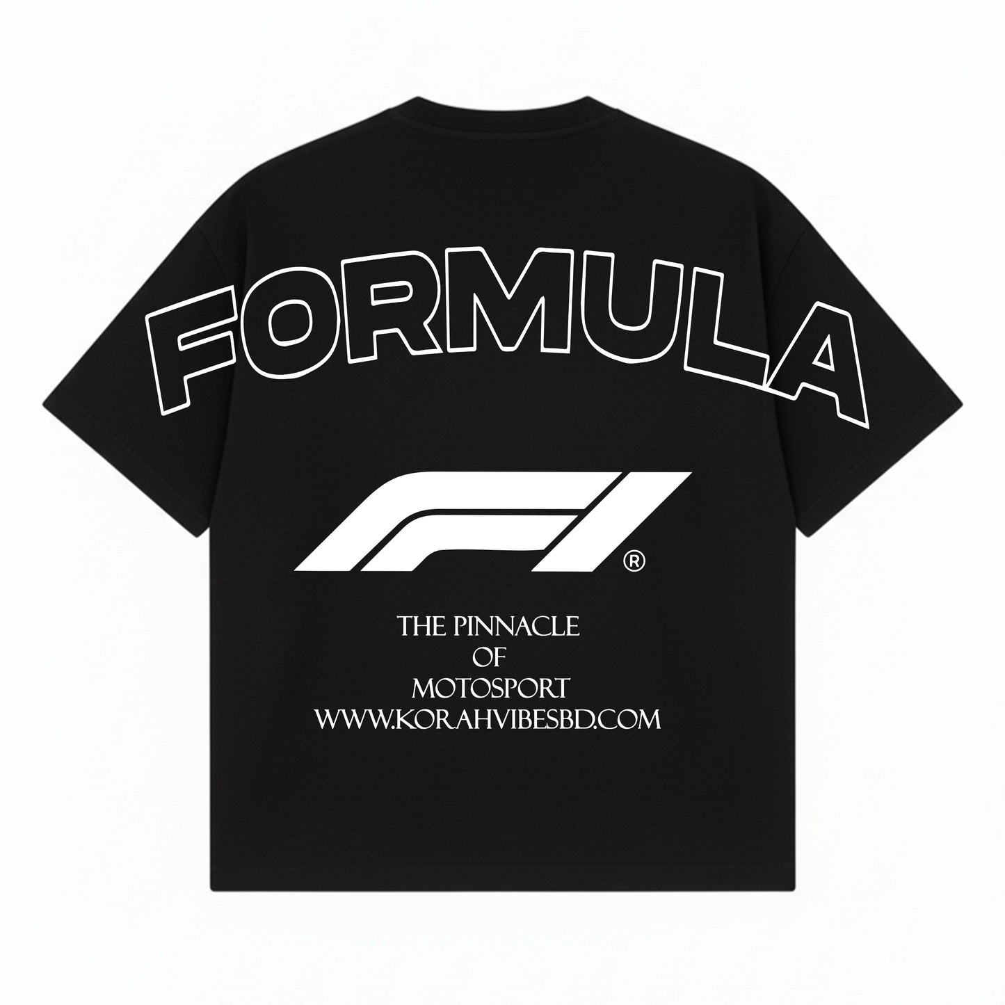 Drop Tshirt / Formula X korah vibes