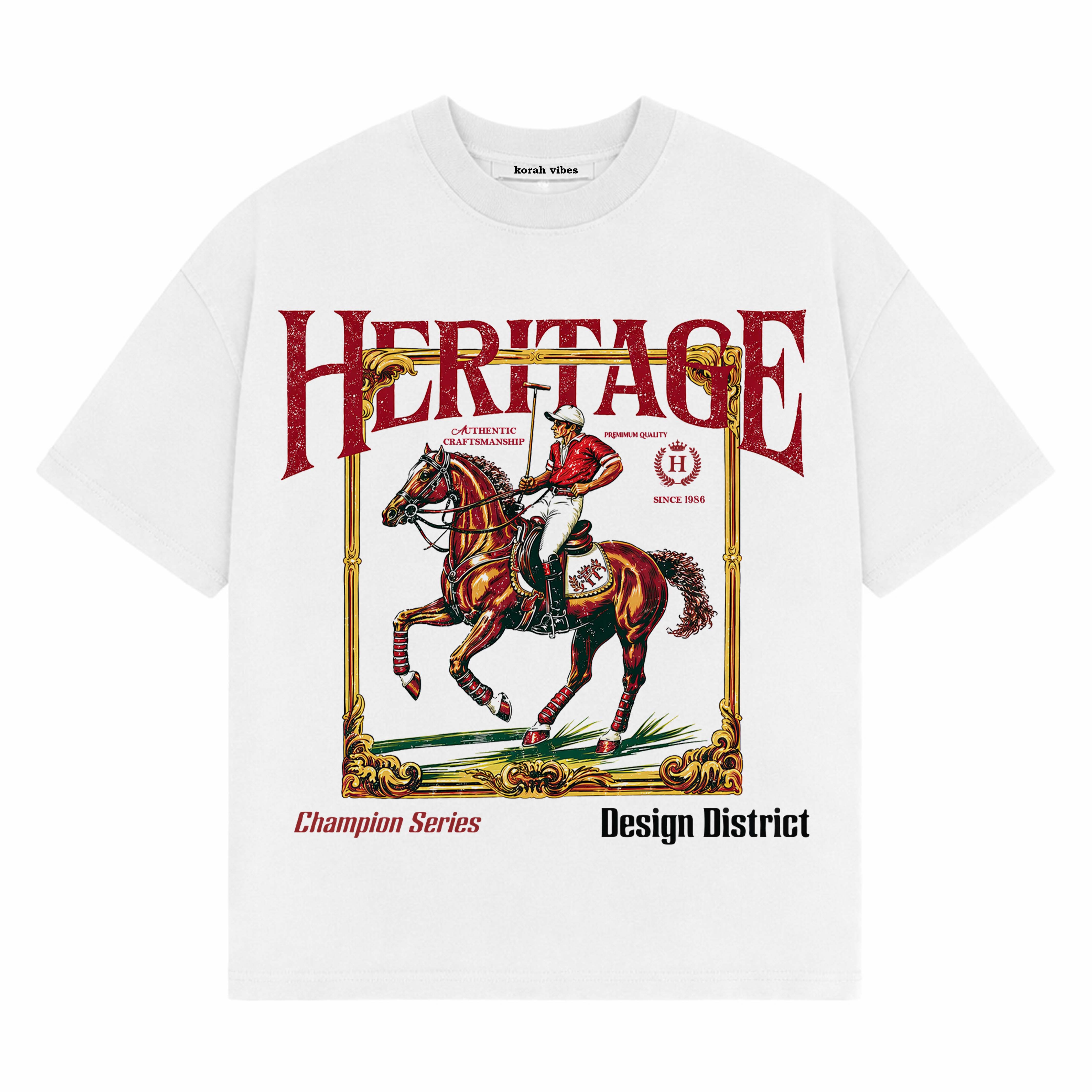 Drop Tshirt / Royal Rider