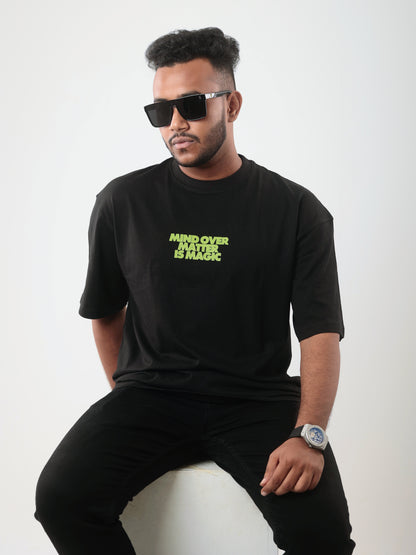 MIND OVER DROPSHOULDER TSHIRT