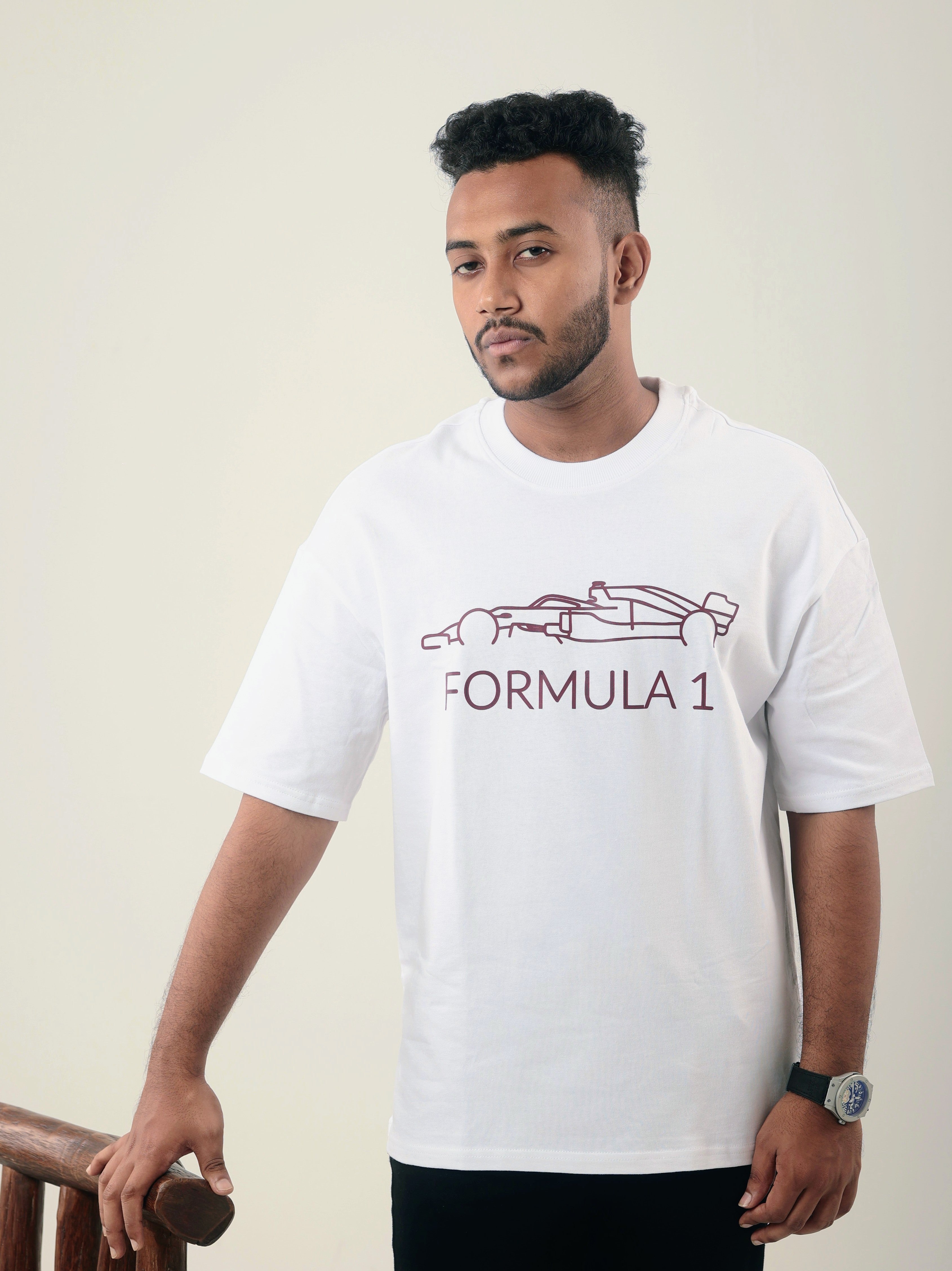 FORMULA 1 DROPSHOULDER TSHIRT