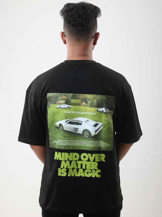 MIND OVER DROPSHOULDER TSHIRT