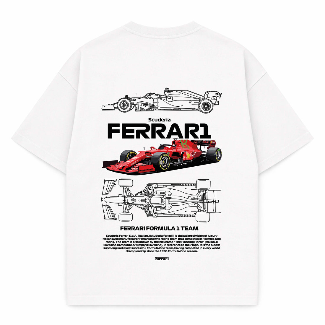 Drop Tshirt / FERRARI